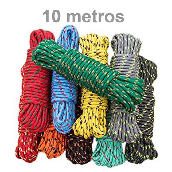 Imagem de Corda Multiuso Poliéster 5mm x 10m - Cores Sortidas