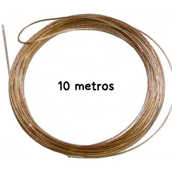Imagem de Corda Para Varal de Aço Revestido com PVC 10 Metros