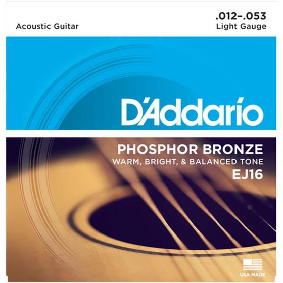 Imagem de Corda Para Violao Daddario 012 Ej16 Phospor