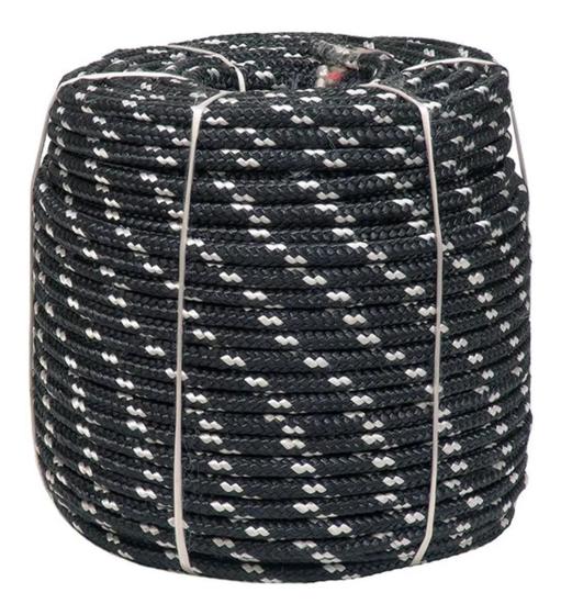 Imagem de Corda Pet 8Mm Para Amarração De Carga Caminhão Navio 240M