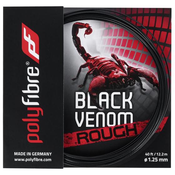 Imagem de Corda Polyfibre Black Venom Rough 17L 1.25mm Preta - Set Individual