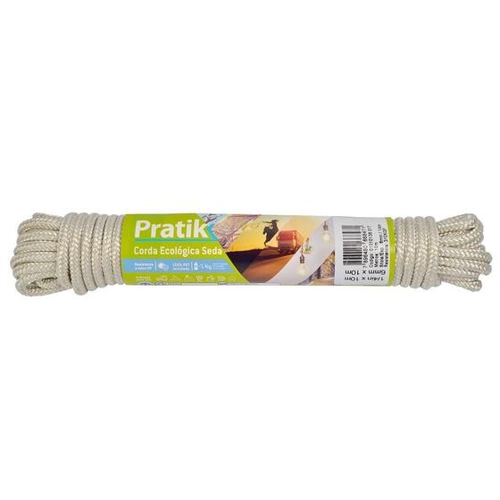 Imagem de Corda Pratik Trançada Pet Meada Multicolor 6mm x 20m