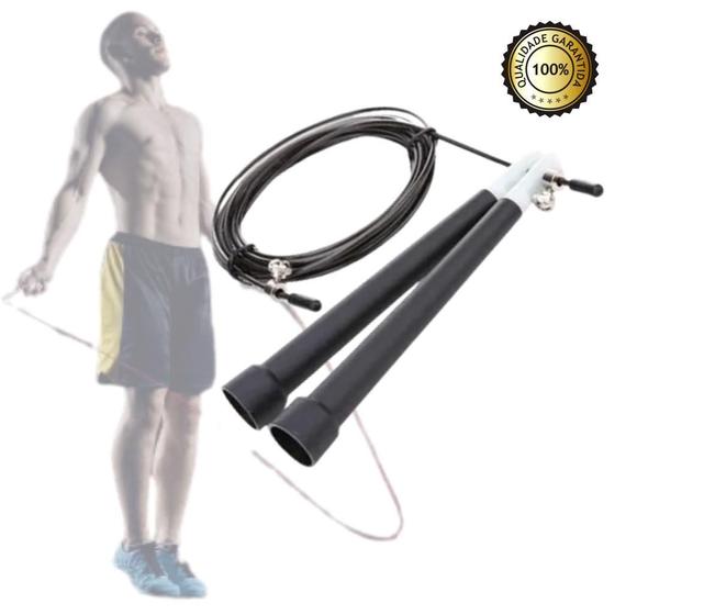 Imagem de Corda Pular Com Cabo De Aço Speed Rope 3M Cross