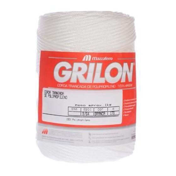 Corda Seda Grilon Branca Trançada 1,5mm 1kg - Mazzaferro Menor preço em Corda Seda Grilon Branca Trançada 1,5mm 1kg - Mazzaferro