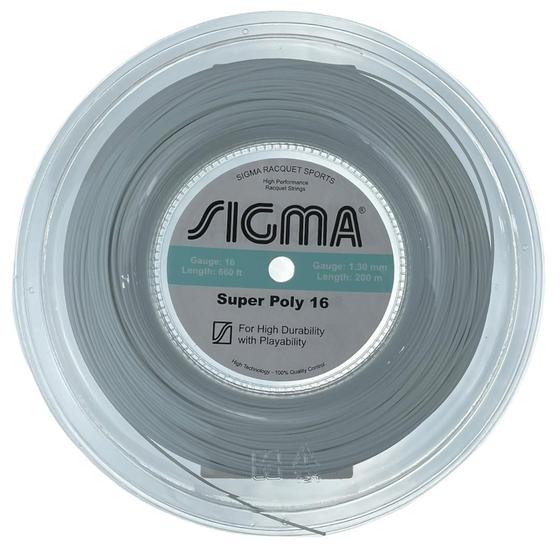 Imagem de Corda Sigma Super Poly 1,30Mm Branco Rolo Com 200 Metros