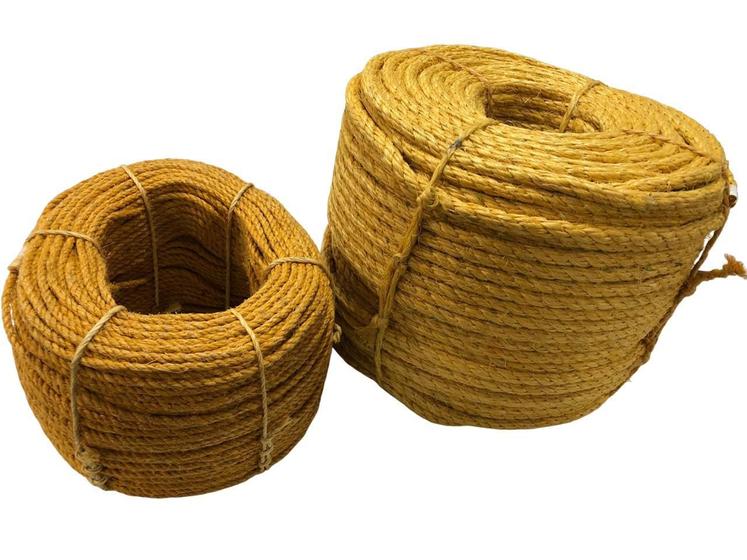 Imagem de Corda Sisal Oleada 20m 6mm Artesanato  Casa das Correntes