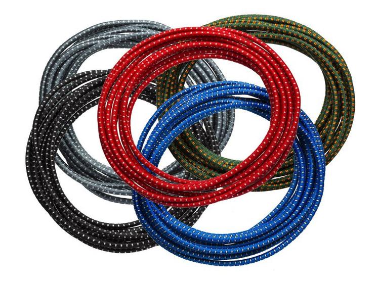 Imagem de Corda tr elastica latex preta/m 6mm metro