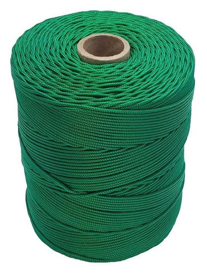 Imagem de Corda Trançada 2,5 mm Verde Bandeira - Rolo com 286 metros-Cordaville