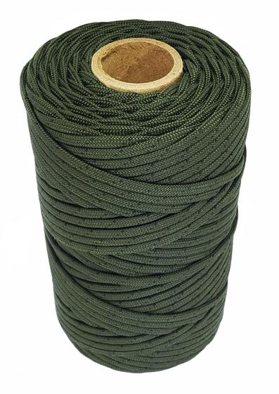 Imagem de Corda Velame 4,0mm Militar Rolo com 100 Metros - Cordaville