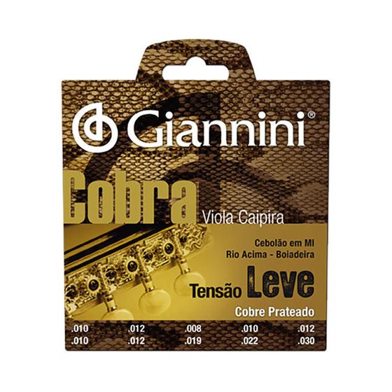 Corda Viola Caipira Giannini Gesvl Leve Cobre Prateado - Instrumentos ...