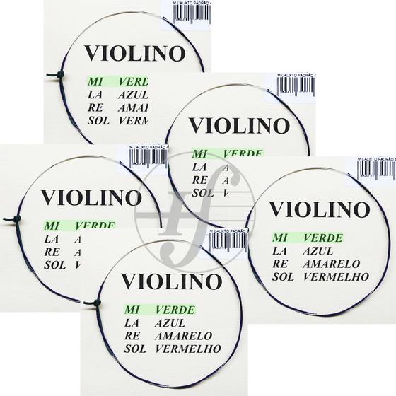 Imagem de Corda Violino Mauro Calixto 1ª Mi E 4/4 (kit com 05)