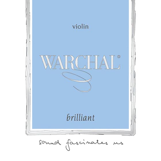 Imagem de Corda Violino Warchal Brilliant 4ª Sol G 904 - avulsa