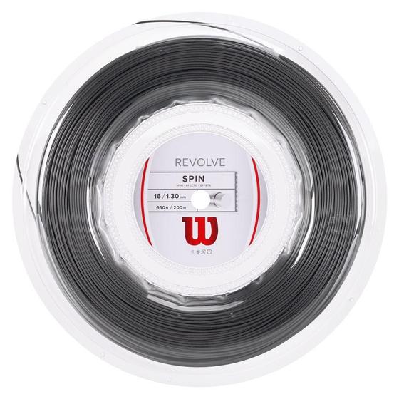 Imagem de Corda Wilson Revolve 16l 1.30mm Grafite - Rolo com 200 metros