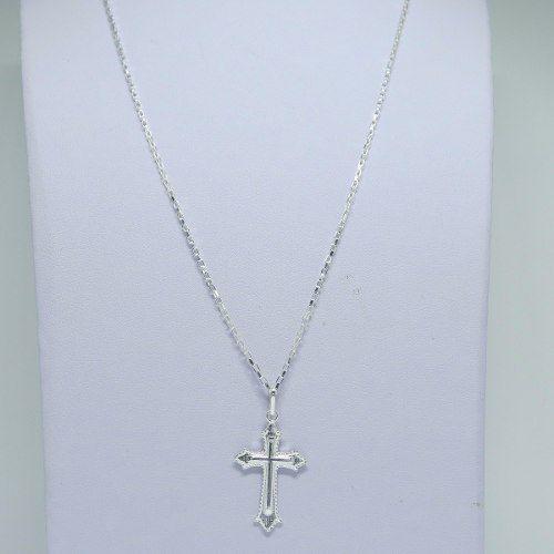 Cordão Corrente Masculina Prata 70cm Pingente Crucifixo Prata 925 Cadeado Menor preço em Cordão Corrente Masculina Prata 70cm Pingente Crucifixo Prata 925 Cadeado