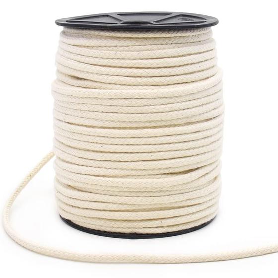Imagem de Cordão de Algodão São José Cru 4mm - 50 Metros