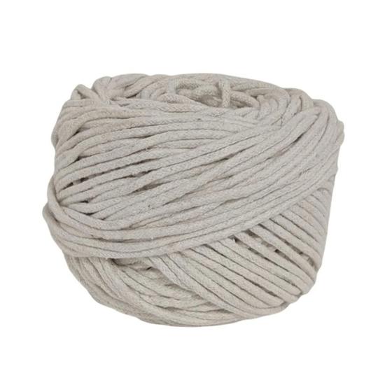 Imagem de Cordão de Algodão Trancelim Bege para Macrame