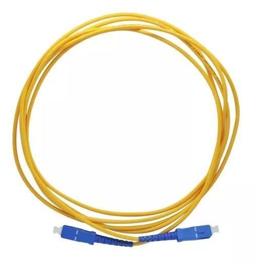 Imagem de Cordão De Fibra Óptica Simplex Sc/Upc Sc/Upc 3 Mts - Silver