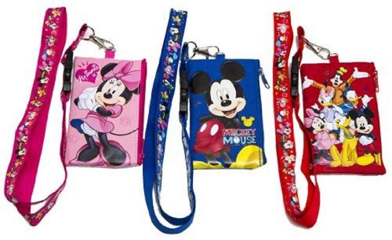 Imagem de Cordão Disney Mickey e Minnie - Porta-Identidade com Carteira