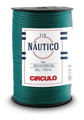 Imagem de Cordão Fio Náutico Círculo 5mm Crochê Macramê - Várias Cores