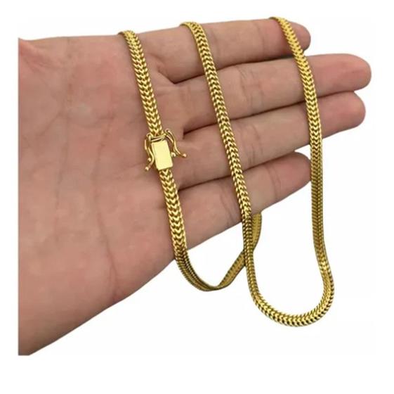 Imagem de Cordão Lacraia 5 mm Fecho duplo otima qualidade