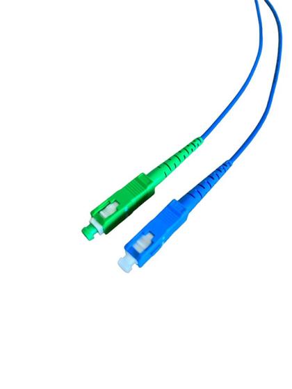 Imagem de Cordão Óptico Sc/apc Sc/upc Single Mode Simplex 2.0mm 2-m