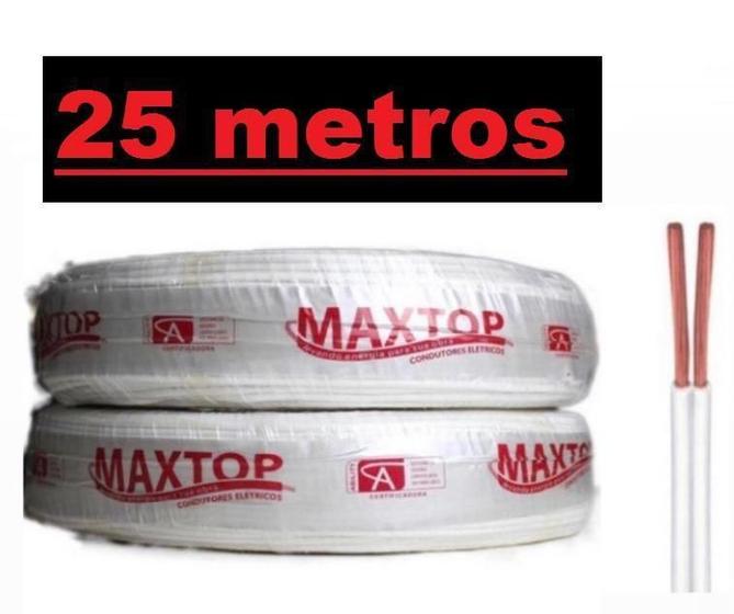 Imagem de Cordao Paralelo 2X1,5Mm 25 Metros Branco