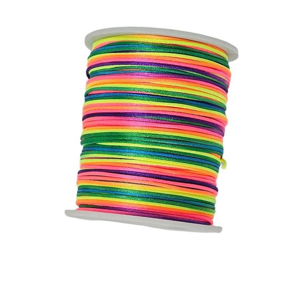 Imagem de Cordão Rabo de Rato Trader 2mm C/50 Metros Multicolor