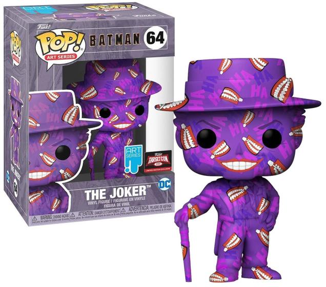 Imagem de Coringa Série Artista DC Funko Pop! Figura de vinil com Pop! Protetor - Target Exclusive