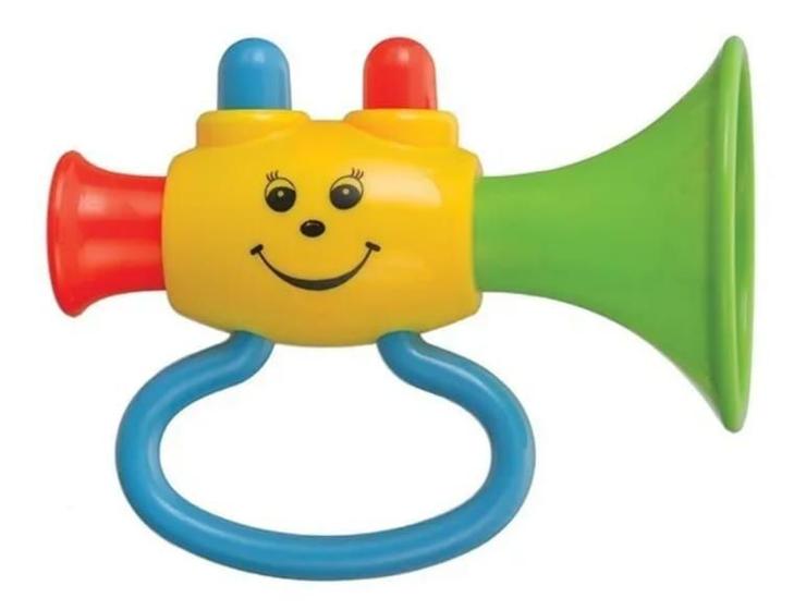Imagem de Corneta Musical Infantil Plástico Brinquedo Infantil