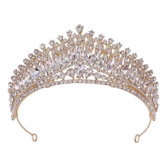 Imagem de Coroa De Cabelo Noiva Tiara Casamento Enfeite T119