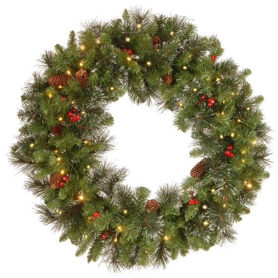 Imagem de Coroa de Natal Carolina Pine 30cm - National Tree Company