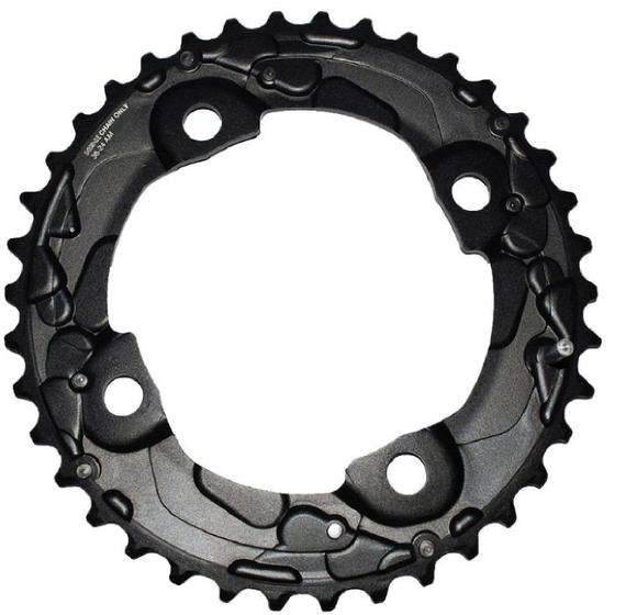 Imagem de Coroa Shimano Deore M617 38t Bcd 104mm 2x10 Mtb Dynasys