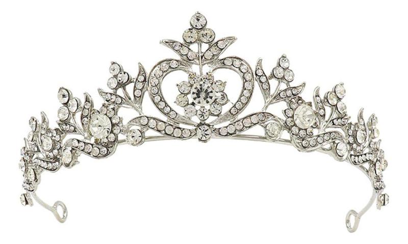 Imagem de Coroa Tiara Debutante Noiva Strass Luxo Casamento Miss