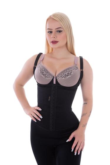 Imagem de Corpete Modelador Com 14 Barbatanas