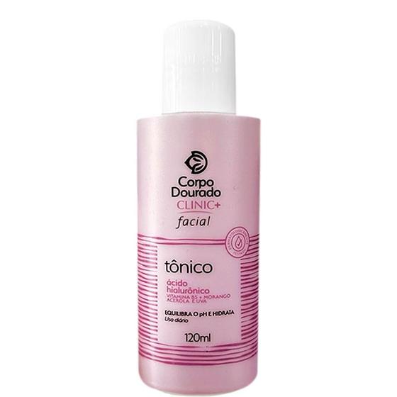 Imagem de Corpo Dourado Clinic Mais - Tônico Facial Equilíbrio do pH com Ácido Hialurônico 120ml