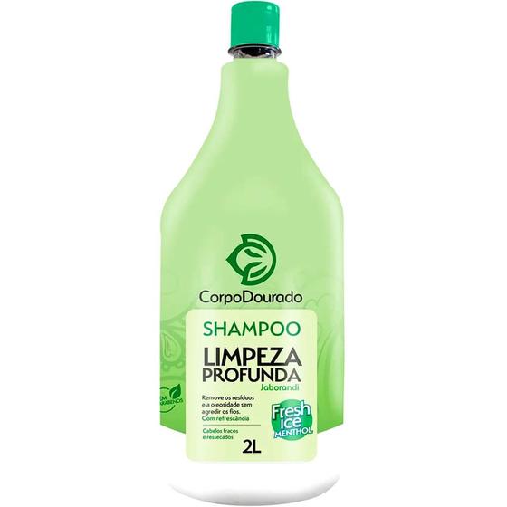 Imagem de Corpo Dourado - Shampoo Limpeza Profunda Refrescante Jaborandi 2L