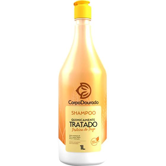 Imagem de Corpo Dourado - Shampoo Quimicamente Tratado Proteína do Trigo 1L