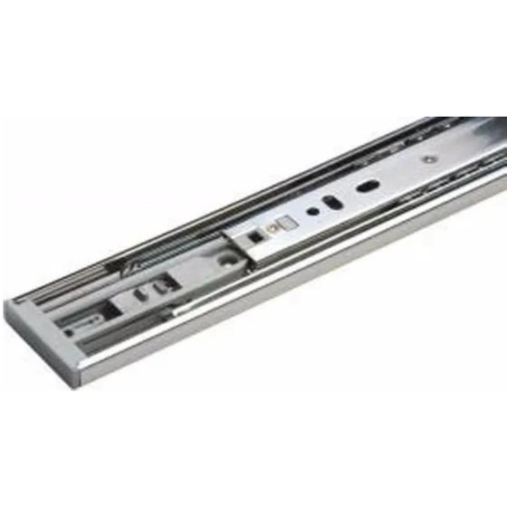 Imagem de Corrediça 35cm Reforçada Push To Open Gavetas Móveis 5 Pares