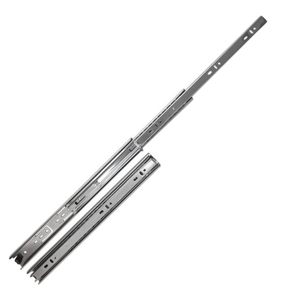 Imagem de Corrediça Telescópica Trilho 350mm x 35mm 35Kg Gaveta 1 Par