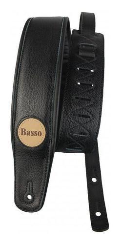 Imagem de Correia Basso Cla10 Classic Couro Preto Com Forro Sintético