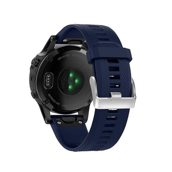 Imagem de Correia de Silicone para Garmin Fenix 5 - Instalação Rápida