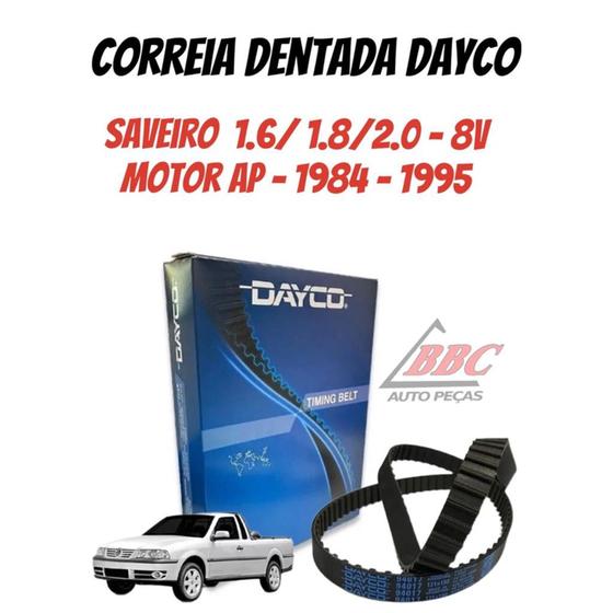 Imagem de Correia Dentada 121SX180 DAYCO Volkswagen Saveiro - 1.6 / 1.8 / 2.0 -  8V - Motor Ap - 1984 - 1995