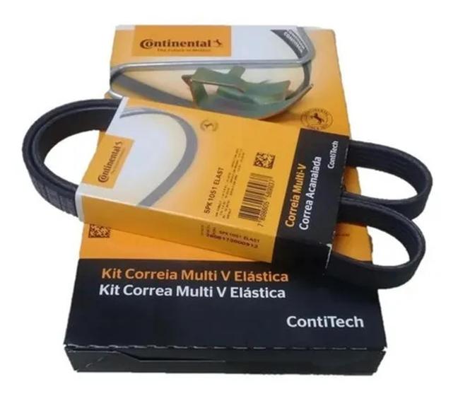 Imagem de Correia do Alternador 5pk1051 Elástica - Cobalt Onix Spin Prisma - Continental