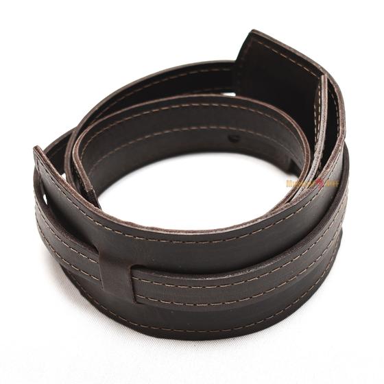 Imagem de Correia guitarra saddle strap dark brown acid straps