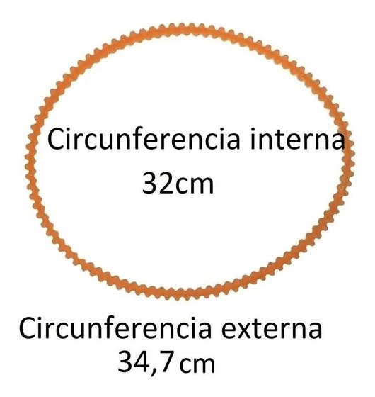 Imagem de Correia  Motor Overlock Domestico Portátil Fn2-7d/ Fn2-8 Etc