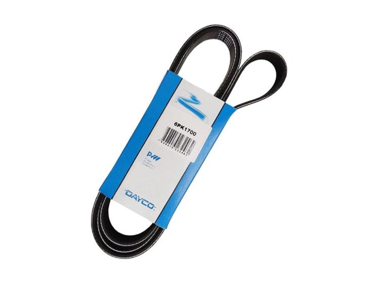 Imagem de Correia Poly V Dayco 6PK1700 Ford Courier/Ecosport/Escort/Fiesta/Focus/Ka 1.0 8v/1.6 8v Zetec Rocam