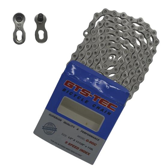 Imagem de Corrente 1/2x11/128 - Fina Index G-90I 9V 116L PowerLink