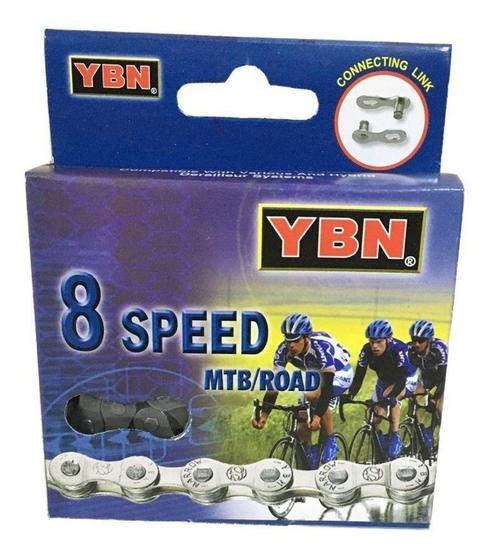 Imagem de Corrente 8v Yaban Ybn S8 116 Elos C/power Link Mtb E Speed