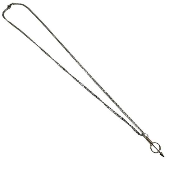 Imagem de Corrente Com Pingente Flecha 3 Cm Niquelado