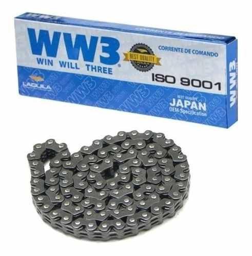Imagem de Corrente comando cbx 200 strada  nx 200 xr 200 102 elos ww3
